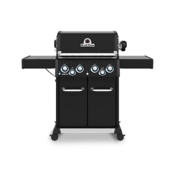 Broil King 875-283SDW Baron 490 Shadow Ψησταριά Υγραερίου Μαντεμένιας Σχάρας 65.2x44.4εκ. με 4 Εστίες 12.4kW και Πλαϊνό Μάτι Broil King 875-283SDW Baron 490 Shadow Ψησταριά Υγραερίου Μαντεμένιας Σχάρας 65.2x44.4εκ. με 4 Εστίες 12.4kW και Πλαϊνό Μάτι
